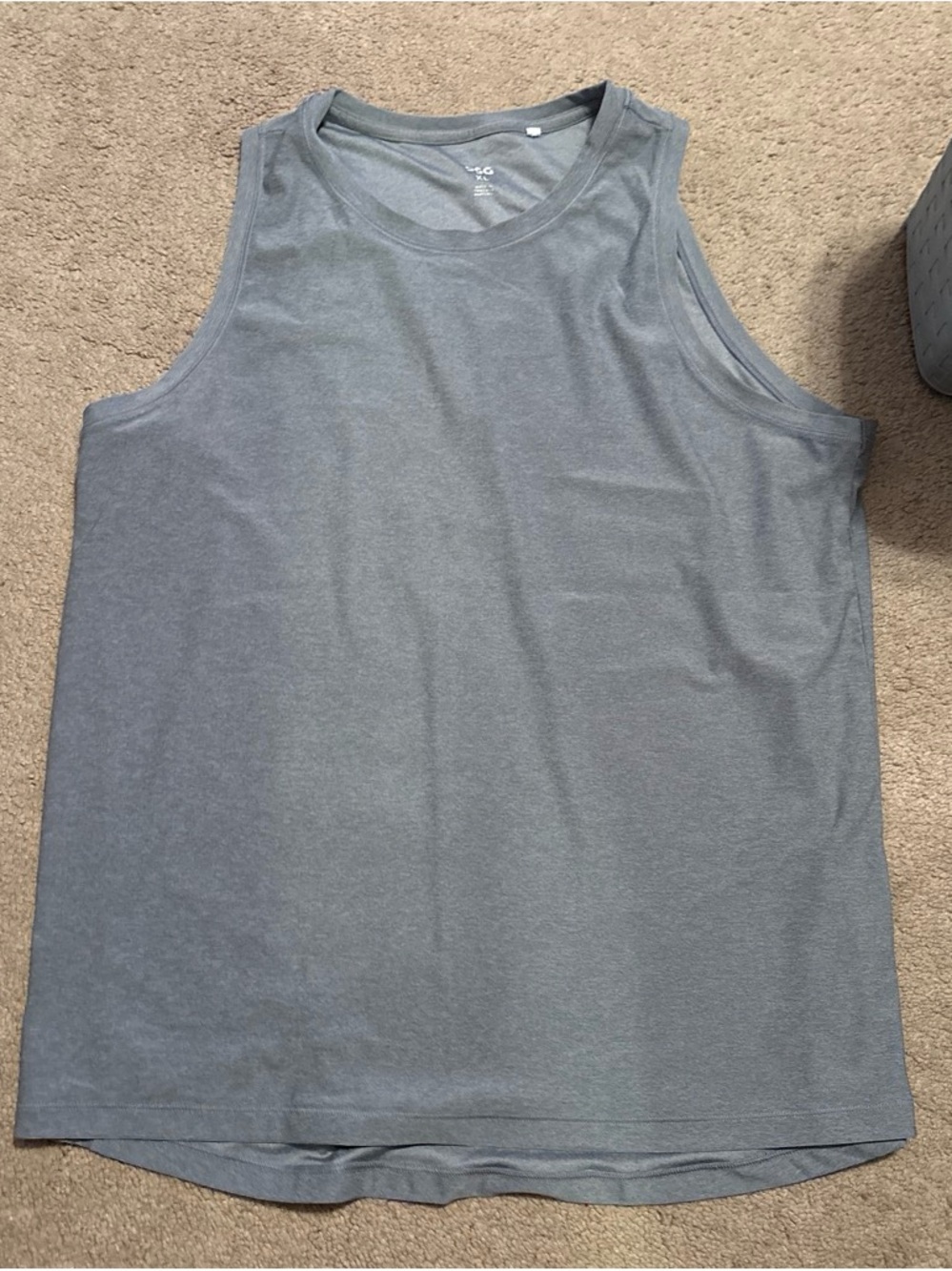 DSG Men's Heather Gray Tank Top